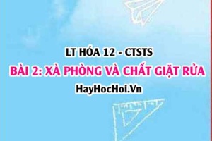Khái niệm Xà phòng và chất giặt rửa? Đặc điểm cấu tạo, tính chất, phương pháp sản xuất, sử dụng? Hóa 12 bài 2 CTST